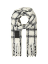 Sciarpa Guess Knit Nero/Bianco